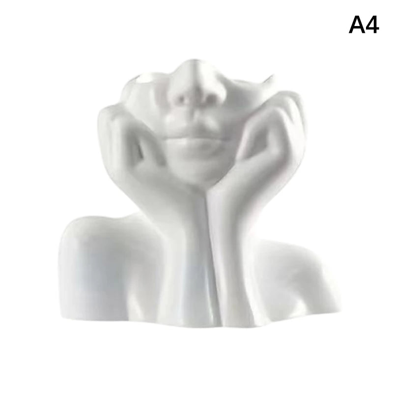 Creative Human Body Art Vase – Makeup Brush Holder, Pen Organizer & Decorative Desk Ornament