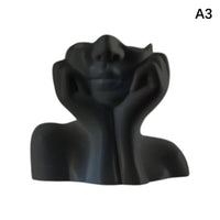 Creative Human Body Art Vase – Makeup Brush Holder, Pen Organizer & Decorative Desk Ornament